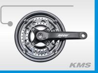 3012607 Комплект шатунов 26" D-EDх3 "Neco" NSP3002, 170MM, 28/38/48, черный, с пластиковой защитой