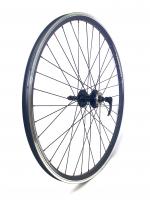 11272(WLHG20DF) Колесо заднее 27.5" D HOGGER трещотка пром.подшипник эксцентрик/двойной алюминиевый A/V19.2x25