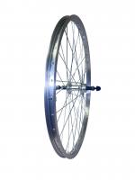 00-14633 Колесо заднее 24" V TRIX трещотка эксцентрик/обод одинарный алюминиевый A/V 21х15.6