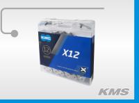 3202639-12 Цепь "KMC" Х12, 126 звеньев, с замком, для 12ск. велосипедов