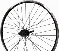 10847(DC19A/V26) Колесо заднее 26" Alexrims алюминиевое двойное диск, кассета 8/10ск