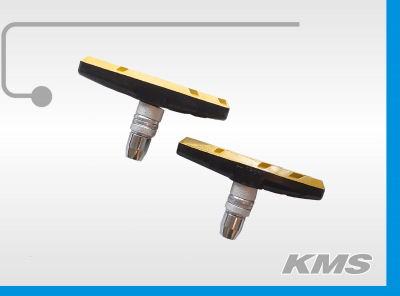 3122635-63 Колодки тормоза  V-brake KMS, длина 72мм