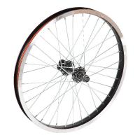 X95020 Колесо 20" переднее для BMX двойной алюминиевый обод 36 отверстий втулка SF-B17F алюминиевая гайка 14мм пром подшипник