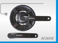 30130142 Комплект шатунов "SHIMANO" TY301, с защитой, 42х34х24