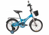 KG1628 Велосипед Black Aqua Wave 16" 1-ск.