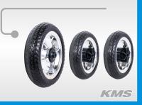 3243044-91 Набор колес для трехколесного велосипеда с тормозом (не надувные): 10"-1шт + 8"-2шт.