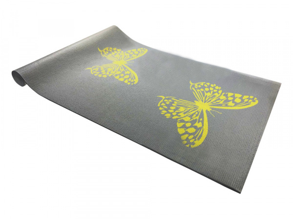 Коврик для йоги и фитнеса YL-Sports 173*61*0,4 см с принтом Коврик для йоги и фитнеса YL-Sports 173*61*0,4 см с принтом