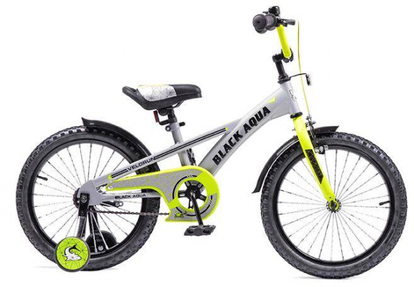KG1419 Велосипед Black Aqua Velorun 14" 1-ск.