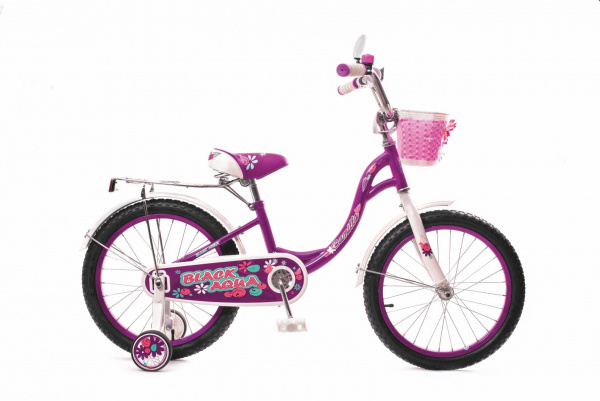 KG1617 Велосипед Black Aqua Camilla 16" 1-ск.