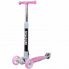 120PROT.RAINBOW. PN20 Самокат 3-х колесный Novatrack RainBow (розовый)