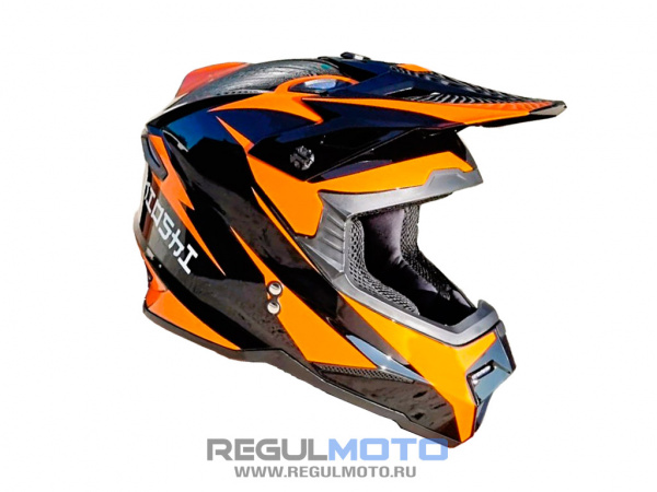 304171 Шлем KIOSHI Holeshot 801 кроссовый 304171 Шлем KIOSHI Holeshot 801 кроссовый