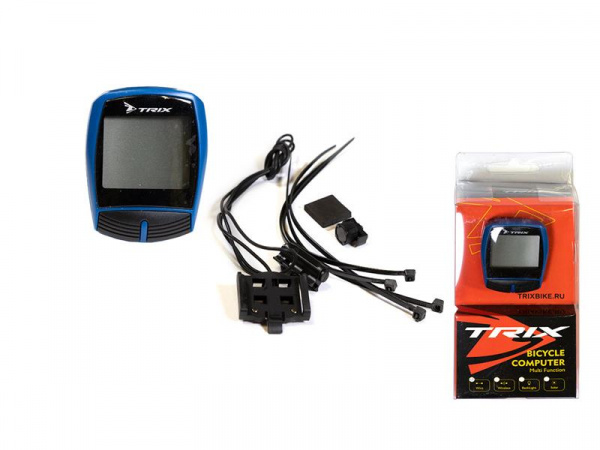 XC-B13 Велокомпьютер Trix проводной 16 функций XC-B13 Велокомпьютер Trix проводной 16 функций