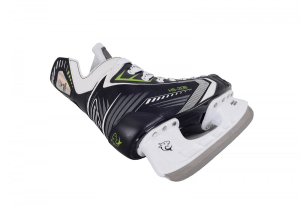 Коньки хоккейные Black Aqua HS-208