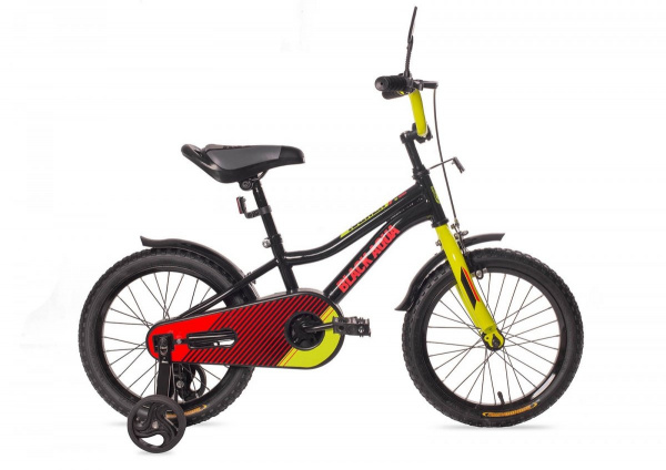 KG1624 Велосипед Black Aqua Rainer 16" 1-ск.