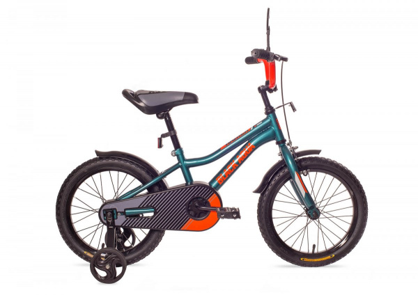 KG1624 Велосипед Black Aqua Rainer 16" 1-ск.