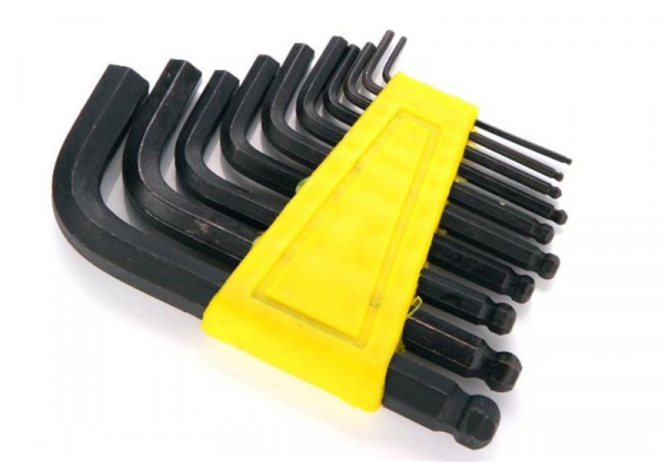 CB3-63-019 Набор шестигранников 10 предметов 1.5, 2, 2.5, 3,  4, 5.5 ,5, 6, 8, 10mm