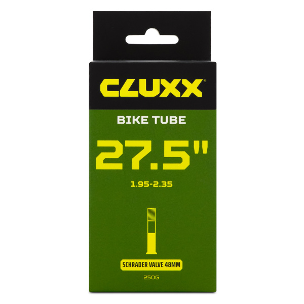 6099616 Велокамера 27.5"×1,95/2.35 Schrader (AV48) CLUXX Black