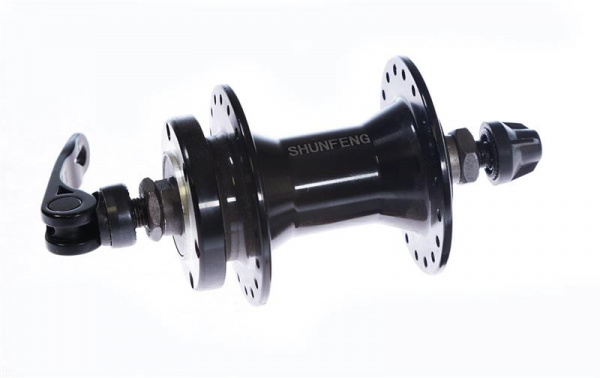 4451(SF-A210F) Втулка передняя под диск алюминиевая 36 отв. ось 3/8''х100x108мм