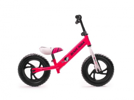 KG122 Беговел Black Aqua 122 (розовый)