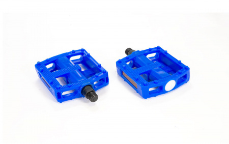 PD-TX-855 Педали TRIX PLATFORM пластиковые, 115x95 мм, резьба 9/16", с шипами,