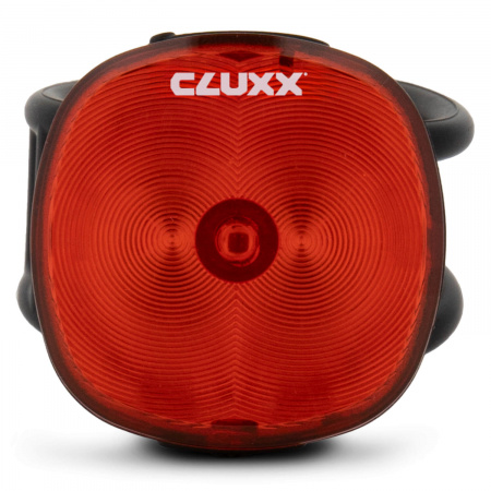 6099760 Фонарь велосипедный задний CLUXX Visioner 75M Black/Red
