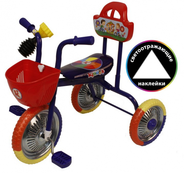 T004 Велосипед 3-х колесный "Kinder"