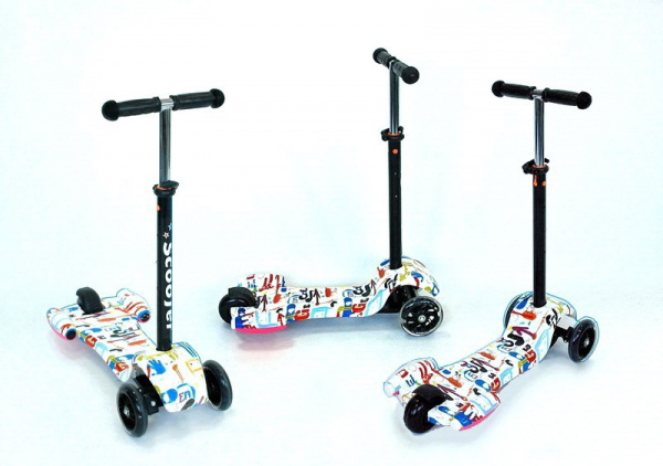 14-M01212 Самокат 3-х колесный Eurotex Scooter